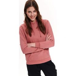 Bluza damska, kangurka. Różowe bluzy damskie TROLL, na lato, l, bez wzorów, bez rękawów, z kapturem. Za 89,99 zł.