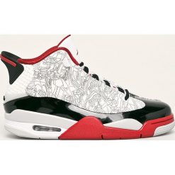 Jordan - Buty Air Jordan Dub Zero. Czerwone sneakersy męskie Jordan, z okrągłym noskiem, na sznurówki. Za 679,90 zł.