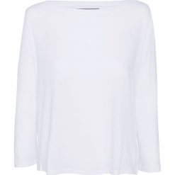 T-shirt ENZA COSTA Biały. Białe bluzki damskie marki Enza Costa, bez wzorów, z bawełny, eleganckie, bez kołnierzyka. W wyprzedaży za 360,00 zł.
