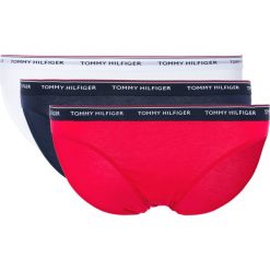 Tommy Hilfiger 3-pack Spodenki Niebieski Czerwony Biały. Czerwone figi damskie l, z elastanu. Za 180,95 zł.