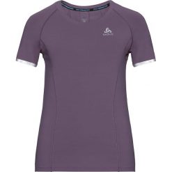 Koszulka "Zeroweight CeramiCool" w kolorze fioletowym do biegania. Fioletowe bluzki sportowe damskie Odlo Women, na lato, s, bez wzorów, ze skóry, z okrągłym kołnierzem, bez rękawów, bez kaptura, do biegania. W wyprzedaży za 129,95 zł.