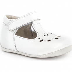 Półbuty. Białe buciki niemowlęce SHOES 0, na rzepy. Za 169,90 zł.