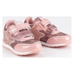 Buciki niemowlęce: American Club Buty dziecięce na rzepy AMERICAN CLUB różowe r. 30 (77566)