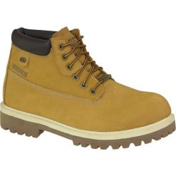 Skechers Sergeants Verdict 4442-WTN. Pomarańczowe buty trekkingowe męskie Skechers, na zimę, z nubiku, bez zapięcia. W wyprzedaży za 299,99 zł.