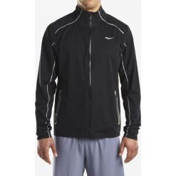 Kurtka do biegania męska SAUCONY WIND/WATERPROOF VIGOR JACKET / SAM800047-BK. Czarne kurtki do biegania męskie Saucony, m. Za 391,00 zł.