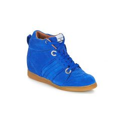 Buty Serafini MANHATTAN. Niebieskie trampki i tenisówki damskie Serafini, bez wzorów, bez zapięcia. Za 564,50 zł.