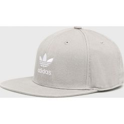 Adidas Originals - Czapka. Szare czapki damskie marki adidas Originals, z bawełny. Za 119,90 zł.
