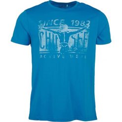 T-shirty męskie z nadrukiem: Koszulka „Ottfried” w kolorze niebieskim