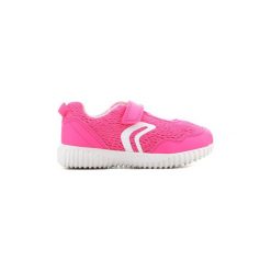 Buty Dziecko Geox B Waviness B821XB 014BC C8033. Różowe trampki dziewczęce Geox, bez wzorów, bez zapięcia. Za 178,89 zł.
