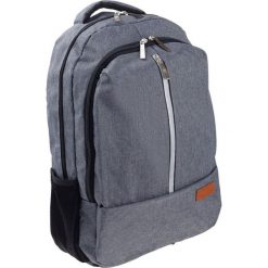 Rovicky® duży sportowy plecak torba na laptopa 15". Szare torebki damskie sportowe ROVICKY, bez wzorów, z tkaniny, klasyczne, bez dodatków. Za 79,90 zł.