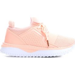 Różowe Buty Sportowe Real Diamond. Czerwone buty sportowe dziewczęce Born2be, z materiału, z okrągłym noskiem, na sznurówki. Za 49,99 zł.
