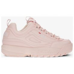 Fila Disruptor Low Wmn buty damskie, różowy, rozmiar 9,5. Różowe buty sportowe damskie Fila, bez wzorów, ze skóry, sportowe. W wyprzedaży za 339,99 zł.
