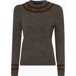Polo Ralph Lauren - Sweter damski z dodatkiem wełny z alpaki, wełny merino i kaszmiru, zielony. Zielone swetry klasyczne damskie marki Polo Ralph Lauren, m, z wełny, polo. Za 549,95 zł.