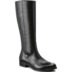 Oficerki LASOCKI - OXA-01 Czarny. Czarne kozaki damskie na obcasie marki Lasocki, ze skóry. Za 329,99 zł.