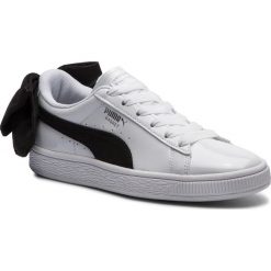 Sneakersy PUMA - Basket Bow Sb Wn's 367353 03 Puma White/Puma Black. Białe półbuty damskie Puma, ze skóry ekologicznej. W wyprzedaży za 259,99 zł.