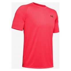 Under Armour Tech™ 2.0 Koszulka Czerwony. Czerwone podkoszulki męskie Under Armour, xxl, z nadrukiem, z poliesteru, z krótkim rękawem. Za 140,95 zł.