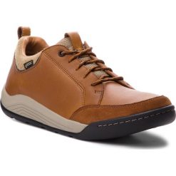 Półbuty CLARKS - Ashcombe Bay Gtx GORE-TEX 261378527 Tan Leather. Brązowe półbuty skórzane męskie Clarks. W wyprzedaży za 409,00 zł.
