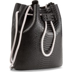 Torebka MELISSA - Bag + Baja East Ad 34131 Black 01003. Czarne torebki worki Melissa, z tworzywa sztucznego. W wyprzedaży za 439,00 zł.