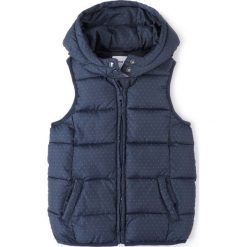 Bezrękawnik z nadrukiem, 3-12 lat. Szare kamizelki dziewczęce marki La Redoute Collections, z nadrukiem, z poliesteru, z kapturem. Za 88,16 zł.