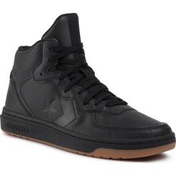Sneakersy CONVERSE - Rival Mid 166085C Black/Black/Gum Honey. Czarne sneakersy męskie Converse, bez zapięcia. W wyprzedaży za 259,00 zł.