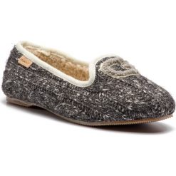 Kapcie GANT - Lazy 17598934 Grey Melange G81. Szare klapki damskie GANT, bez wzorów, z tworzywa sztucznego, bez obcasa. W wyprzedaży za 149,00 zł.