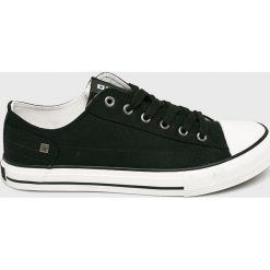 Big Star - Tenisówki. Czarne trampki męskie marki BIG STAR, z gumy, na sznurówki. Za 79,90 zł.