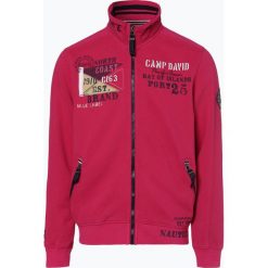 Camp David - Męska bluza rozpinana, czerwony. Czerwone bluzy męskie rozpinane marki KALENJI, m, z elastanu, z długim rękawem, długie. Za 299,95 zł.