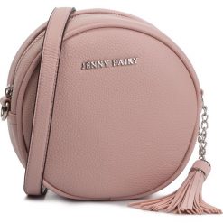 Torebka JENNY FAIRY - RC16399 Pink. Różowe listonoszki damskie Jenny Fairy, bez wzorów, ze skóry ekologicznej, bez dodatków. Za 59,99 zł.