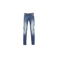 Jeansy slim fit Lee RIDER. Niebieskie jeansy męskie marki Lee, m, bez wzorów. Za 351,20 zł.