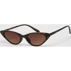 Pieces - Okulary. Czarne okulary przeciwsłoneczne damskie Pieces. W wyprzedaży za 49,90 zł.