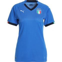 Puma FIGC ITALIEN WOMEN HOME SHIRT REPLICA Koszulka reprezentacji team power blue/peacoat. Niebieskie t-shirty damskie Puma, s, z materiału. Za 299,00 zł.