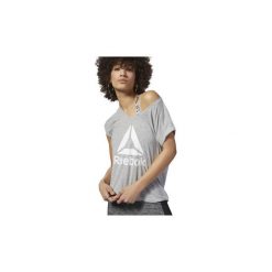 T-shirty z krótkim rękawem Reebok Sport Koszulka Workout Ready Supremium 2.0. Szare bluzki sportowe damskie marki Reebok Sport, xl, z krótkim rękawem. Za 129,00 zł.