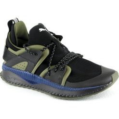 Skórzane sneakersy "Staple Tsugi Blaze" w kolorze czarnym. Czarne trampki męskie Puma, bez wzorów, na sznurówki. W wyprzedaży za 150,95 zł.