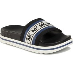 Klapki MICHAEL Michael Kors Tyra Slide 40R0TRFA1D. Żółte klapki damskie MICHAEL Michael Kors, bez wzorów, bez obcasa. W wyprzedaży za 249,00 zł.