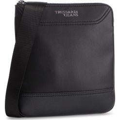 Torebka TRUSSARDI JEANS - T-Easy City 75B00658 Silver/Black. Szare torby męskie skórzane Trussardi Jeans, bez wzorów, z jeansu, klasyczne, bez dodatków. W wyprzedaży za 309,00 zł.