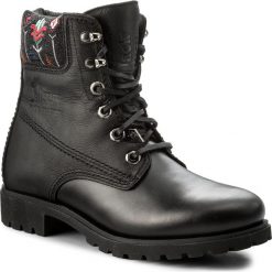 Trapery PANAMA JACK - Panama 03 Go B1 Black. Czarne buty zimowe damskie marki Panama Jack, z materiału. W wyprzedaży za 459,00 zł.