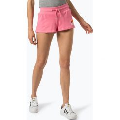 Ellesse - Spodenki damskie – Mobo, różowy. Różowe szorty damskie Ellesse, xs, z nadrukiem, z dresówki. Za 69,95 zł.