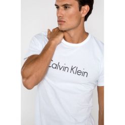 Calvin Klein Koszulka do spania Biały. Białe koszulki męskie Calvin Klein, s, bez wzorów, z bawełny, bez kołnierzyka, bez rękawów. Za 163,95 zł.