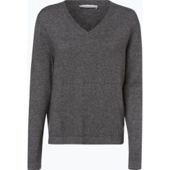 Apriori - Sweter damski z mieszanki jedwabiu i kaszmiru, szary. Niebieskie swetry klasyczne damskie marki Apriori, l. Za 449,95 zł.