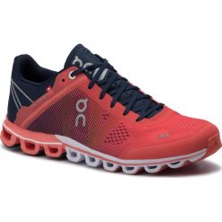 Buty ON - Cloudflow 00015 Crimson/Midnight 99964. Czerwone buty sportowe damskie On, z materiału, sportowe, do biegania. W wyprzedaży za 459,00 zł.