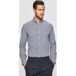 Polo Ralph Lauren - Koszula. Niebieskie koszule męskie Polo Ralph Lauren, s, bez wzorów, z elastanu, casualowe, polo, z długim rękawem. W wyprzedaży za 439,90 zł.