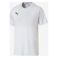 Puma Liga Jersey Core Koszulka Biały. Białe podkoszulki męskie Puma, xxl, z nadrukiem, z poliesteru, bez kołnierzyka, krótkie. Za 76,95 zł.