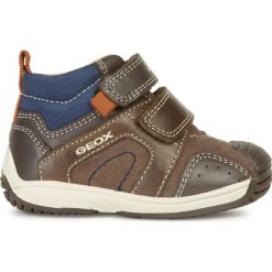 Geox botki chłopięce Toledo 25 brązowe. Pomarańczowe buty chłopięce zimowe Geox, bez zapięcia. Za 259,00 zł.