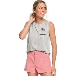 ROXY Koszulka damska Feel So Right B Heritage Heather ERJZT04491-SGRH (rozmiar XS). Brązowe bluzki sportowe damskie Roxy, xs, bez wzorów, bez kołnierzyka, bez rękawów, bez kaptura. W wyprzedaży za 91,00 zł.