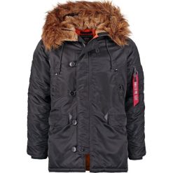 Alpha Industries Płaszcz zimowy black. Czarne parki męskie Alpha Industries, na zimę, s, bez wzorów, z nylonu, bez kaptura. Za 779,00 zł.