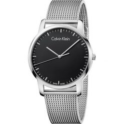 Calvin Klein City Zegarek Srebrny. Szare zegarki męskie Calvin Klein, srebrne. Za 1146,95 zł.