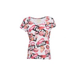 T-shirty z krótkim rękawem Eleven Paris HEKATE. Różowe t-shirty damskie Eleven Paris, s, bez wzorów, bez kołnierzyka. W wyprzedaży za 119,40 zł.