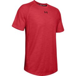 Under Armour Charged Cotton® Koszulka Czerwony. Czerwone podkoszulki męskie Under Armour, s, bez wzorów, z bawełny, z krótkim rękawem. Za 171,95 zł.