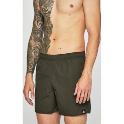 Adidas Performance - Kąpielówki. Zielone kąpielówki męskie adidas Performance, m, bez wzorów, z poliesteru. W wyprzedaży za 79,90 zł.