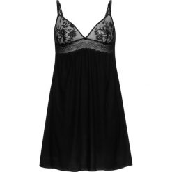 Halka Chantelle Blanche C29680. Czarne koszule nocne damskie Chantelle, m, bez wzorów, z poliesteru, bez rękawów. W wyprzedaży za 229,00 zł.